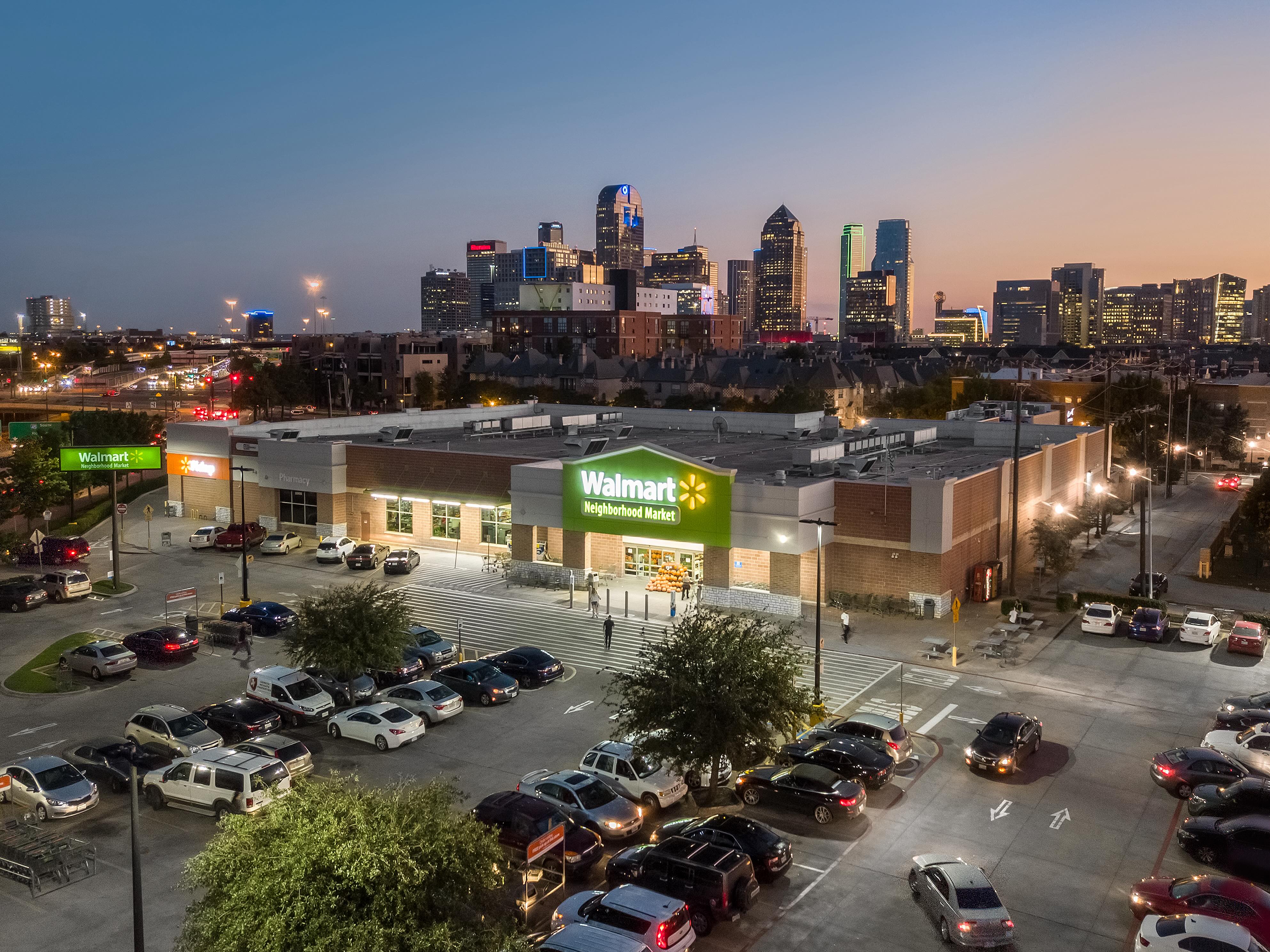 Aerial property view